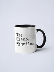 Te Tamo/Tequila Ceramic Coffee Mug