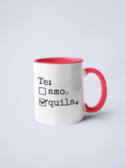 Te Tamo/Tequila Ceramic Coffee Mug