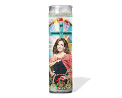Tina Fey Celebrity Prayer Candle
