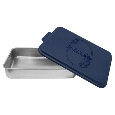 Let's Eat Our Feelings - Aluminum Cake Pan with Lid