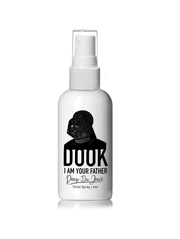 Dook I Am Your Father - Star Wars  Poop Du Jour Toilet Spray Citrus Essential Oil Blend