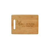 Are You Going to Eat That? Dog Breed Bamboo Cutting Board