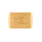 Every Meal You Bake - Dog Breed Large Bamboo Cutting Board
