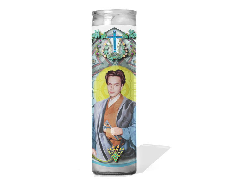 River Phoenix Celebrity Prayer Candle