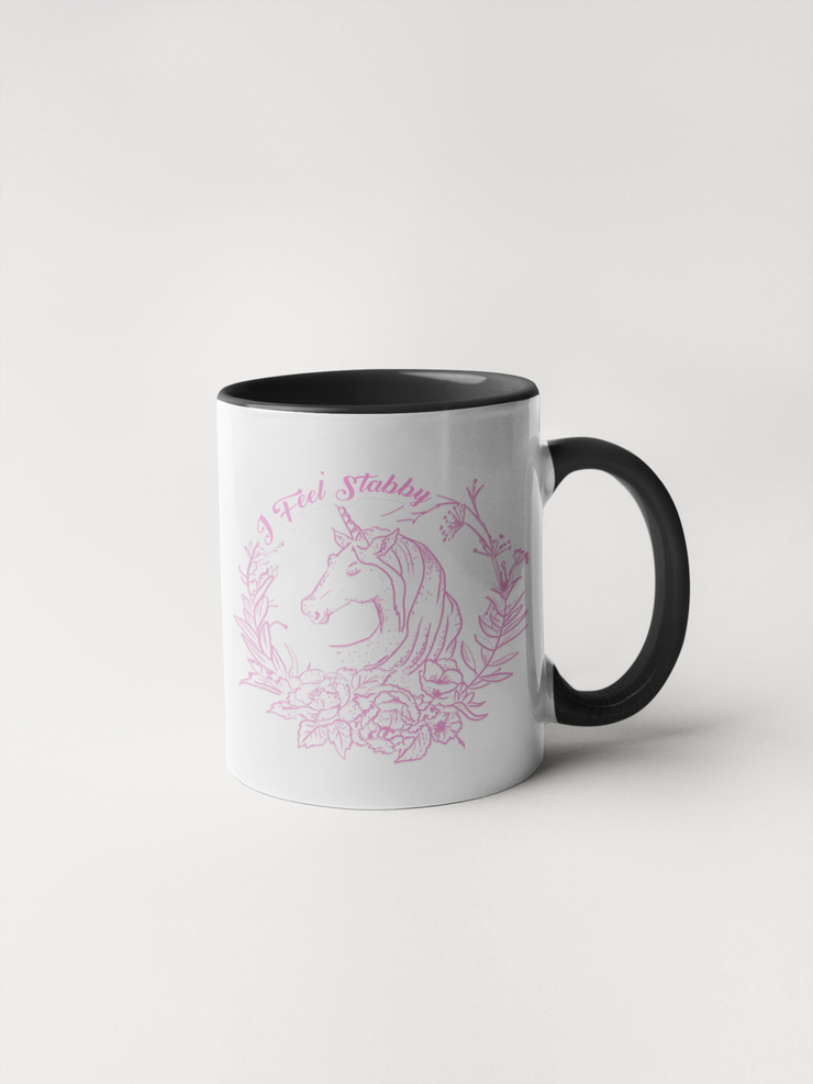 I Feel Stabby - Unicorn Coffee Mug