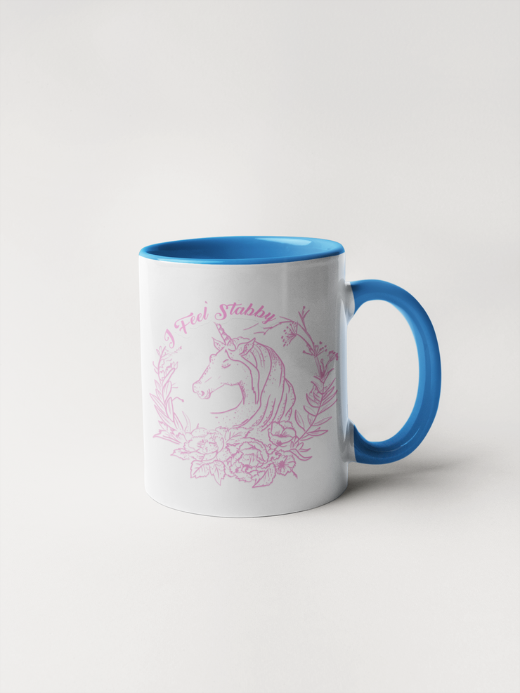 I Feel Stabby - Unicorn Coffee Mug
