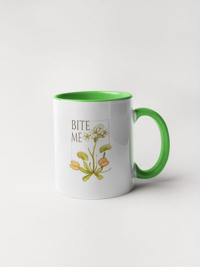 Bite Me Coffee Mug - Adult Humor