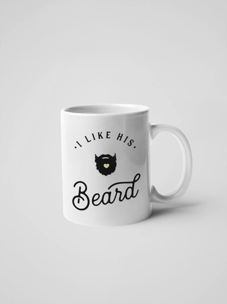 I Like His Beard Coffee Mug