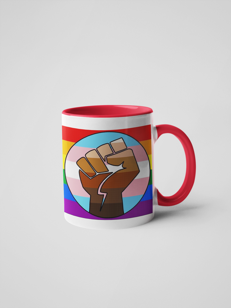 Rise Up - Pride 2020 Coffee Mug - Gay, Trans, Black Lives Matter