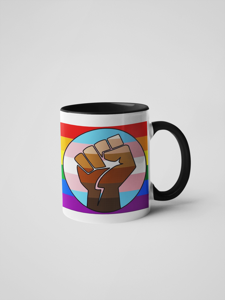 Rise Up - Pride 2020 Coffee Mug - Gay, Trans, Black Lives Matter
