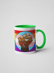 Rise Up - Pride 2020 Coffee Mug - Gay, Trans, Black Lives Matter
