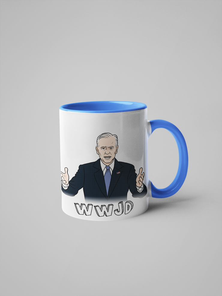 WWJD - What Would Joe Do? Joe Biden Mug