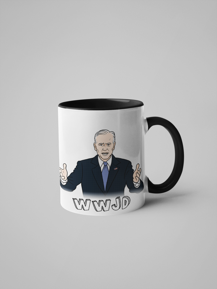 WWJD - What Would Joe Do? Joe Biden Mug