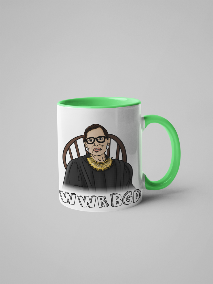 WWRBGD - What Would RBG Do? Ruth Bader Ginsberg Mug
