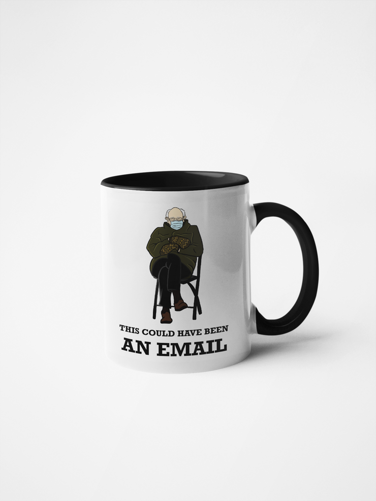 Bernie Sanders Inauguration Meme Mug - This Could Have Been an Email