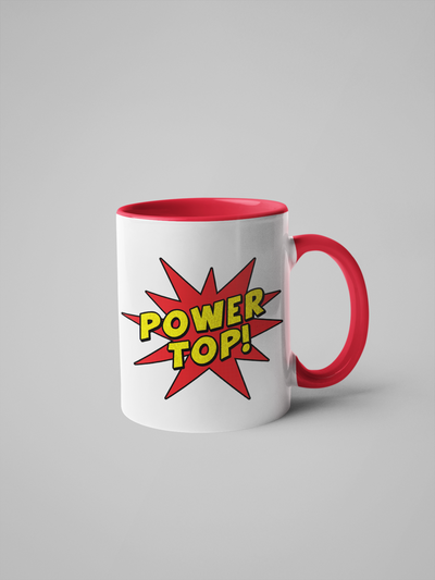 Power Top Coffee Mug - Adult/Gay Humor