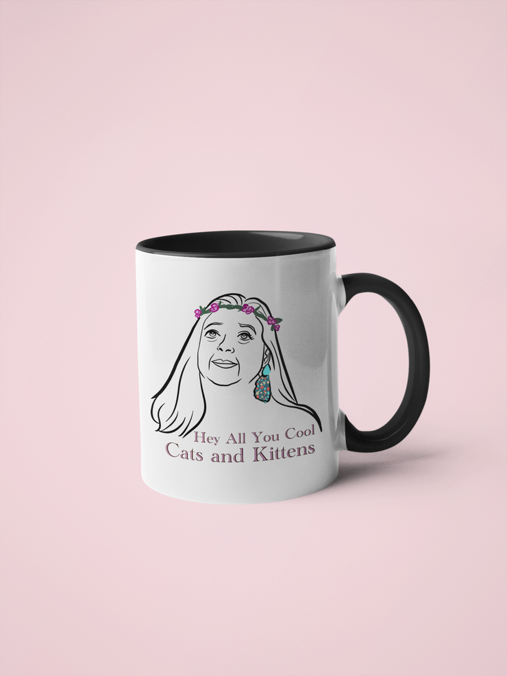 Hey All You Cool Cat and Kittens - Carole Baskin Coffee Mug - The Tiger King