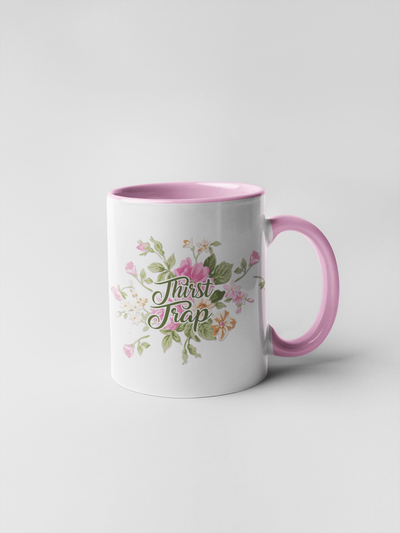 Thirst Trap - Floral Delicate and Fancy Coffee Mug