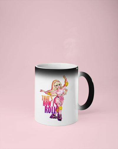 Trixie Mattel - That's How I Roll Color Changing Mug - Reveals Secret Message w/ Hot Water - RuPaul's Drag Race