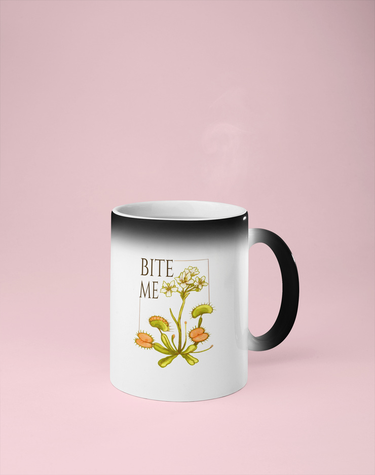 Bite Me Color Changing Mug - Reveals Secret Message w/ Hot Water