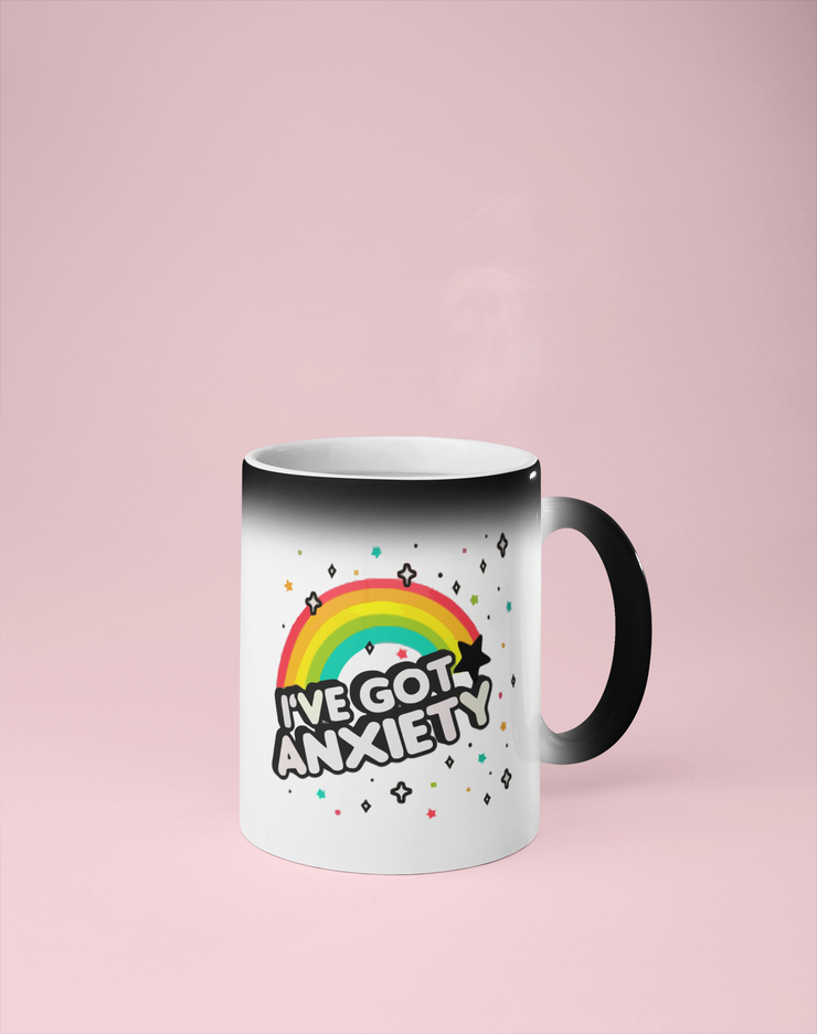 I've Got Anxiety - Color Changing Mug - Reveals Secret Message w/ Hot Water
