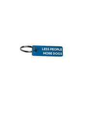 Less People More Dogs - Acrylic Key Tag