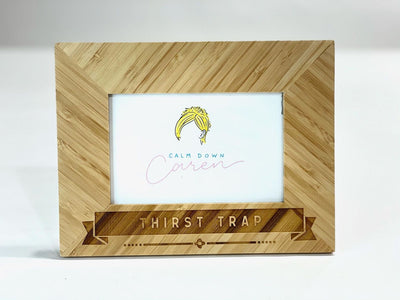 Thirst Trap - Bamboo Photo Frame
