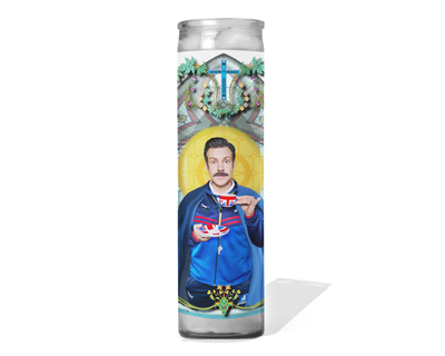 Ted Lasso Celebrity Prayer Candle